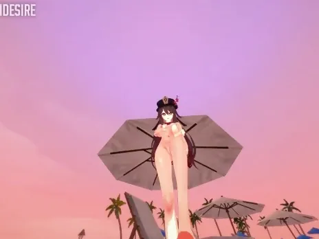 Hu Tao Feet Love Hentai Genshin Impact