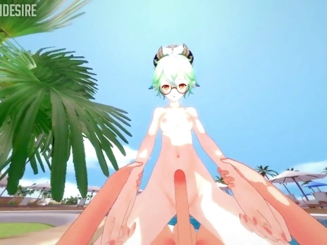 NAUGHTY SUCROSE RIDES YOUR DICK HENTAI GENSHIN IMPACT