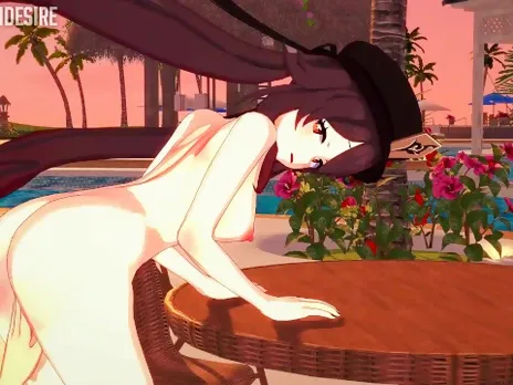 GOING ON A DATE AT THE BEACH WITH HU TAO HENTAI GENSHIN IMPACT