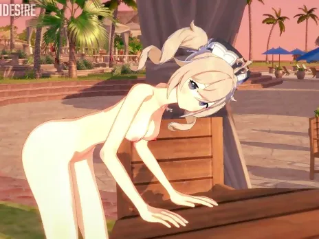 Barbara Likes it ROUGH Hentai Genshin Impact