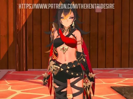 HARD ROUGH SEX WITH DEHYA ? GENSHIN IMPACT HENTAI