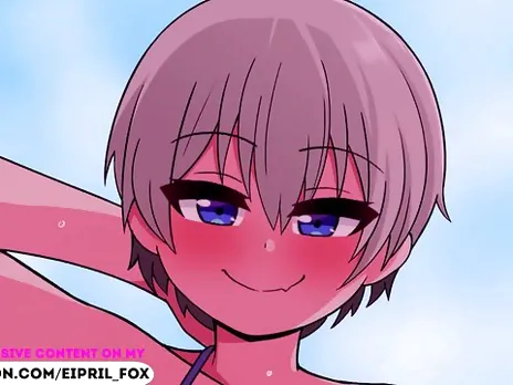 Curvy Uzaki Chan wants to Fuck Hard Hentai Animation