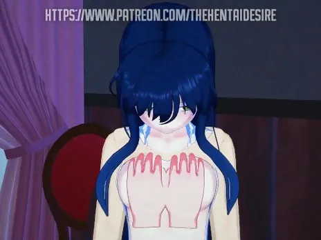 MIKO, HANA AND YURIA ALL WANT YOUR DICK ? MIERUKO-CHAN HENTAI