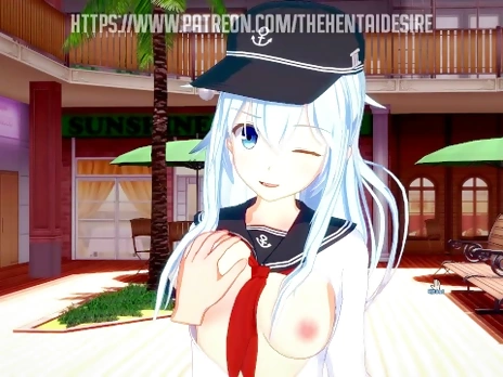 HIBIKI WANTS TO HAVE UNPROTECTED SEX ? KANTAI COLLECTION HENTAI KANCOLLE