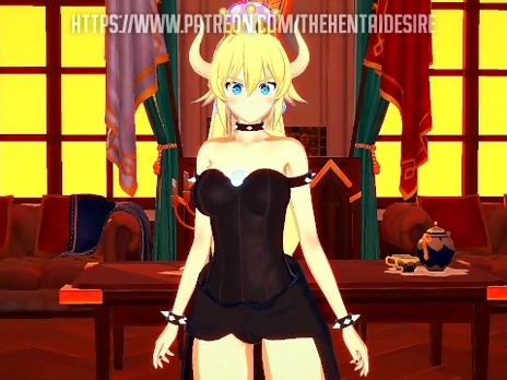 BOWSETTE DOMINATES YOU ? SUPER MARIO HENTAI