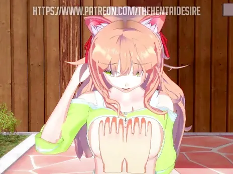 PASSIONATE SEX WITH KANADE AND TANIA ? BEAST TAMER HENTAI
