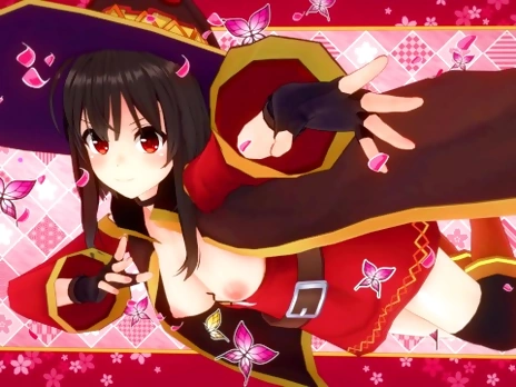 EXPLOSION IN MEGUMIN'S PUSSY ? KONOSUBA HENTAI