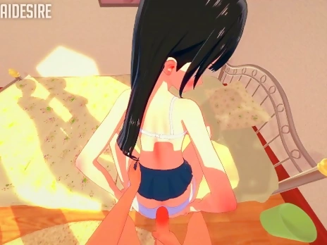 ALONE WITH YUME IRIDO IN HER ROOM HENTAI MY STEPMOM'S DAUGHTER IS MY EX