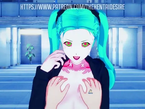 REBECCA LIKES IT ROUGH ? CYBERPUNK EDGERUNNERS HENTAI