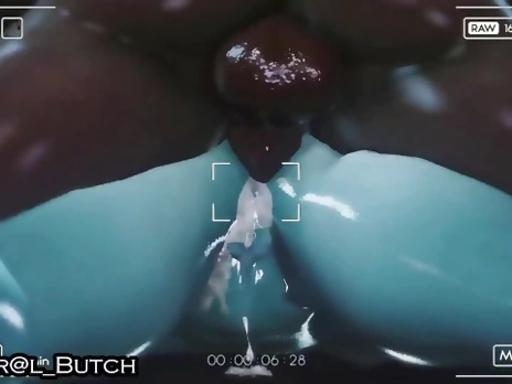 Alien Girl Enjoys Earths BBCs (Version 2)