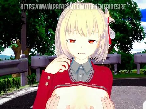 YOU DOMINATE CHISATO NISHIKIGI ? LYCORIS RECOIL HENTAI