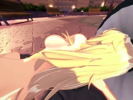 GOING ON A DATE WITH MARISA KIRISAME, FUCKING HER IN THE STREET HENTAI TOUHOU