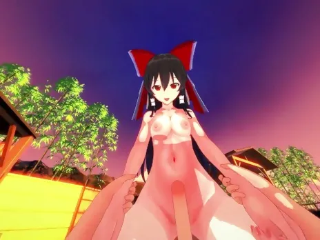 (POV) Reimu Hakurei wants to be DOMINATED Touhou Hentai