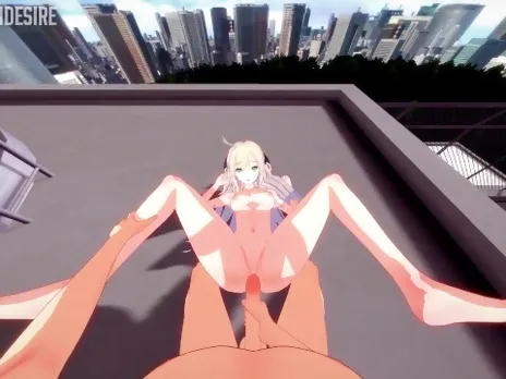 SKY STRIKER ACE RAYE BEGS TO BE DOMINATED HENTAI YU-GI-OH!