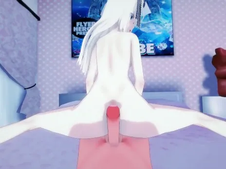 (POV) Cowgirl Key Shirogane LOVES Riding YOUR Dick Hentai Love is War