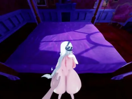 LEON GOES DEEP IN THE QUEEN MYLENE ASS HENTAI MOBSEKA
