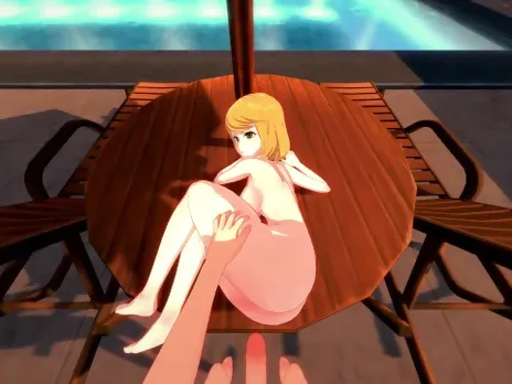 (POV) Desumi Magahara does her FIRST TIME with YOU Hentai Love After World Domination