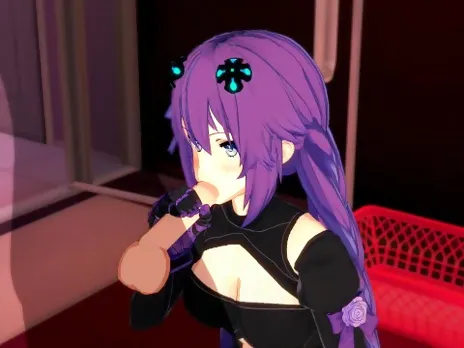 Neptunia - Purple Heart 3D Hentai