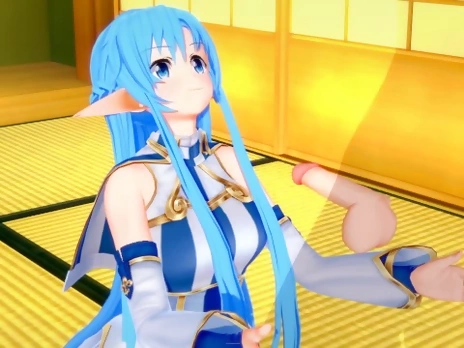 Asuna (ALO version) - Sword Art Online / SAO - 3D Hentai