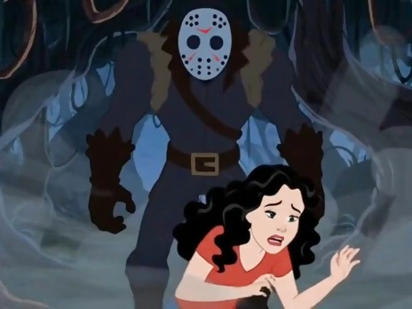 Halloween Special: Jason Fucks Students at Camp Crystal Lake. Friday the 13th Parody. Cartoon