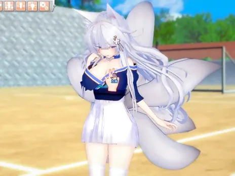 [Hentai Game Koikatsu! ]Have sex with Big tits Azur Lane Shinano.3DCG Erotic Anime Video.