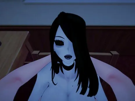 Futa Sadako fucks you as futa Futa taker POV swap