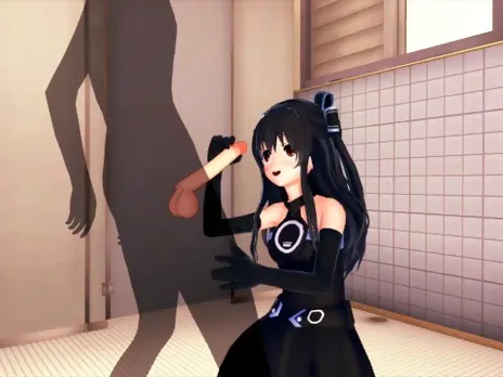 Hyperdimension Neptunia Uni (3D HENTAI)