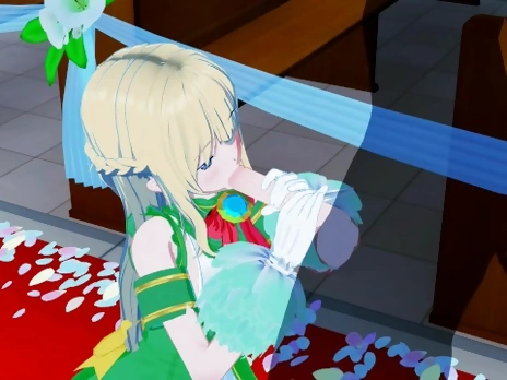 Neptunia - Vert 3D Hentai