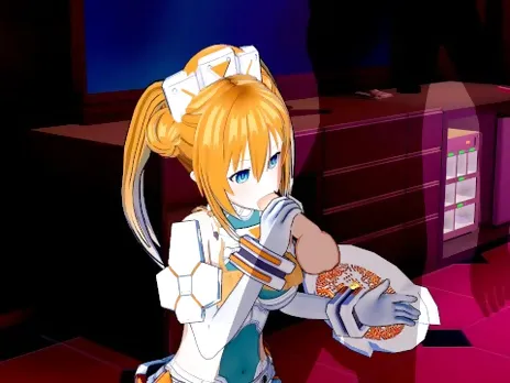 Neptunia - Orange Heart 3D Hentai