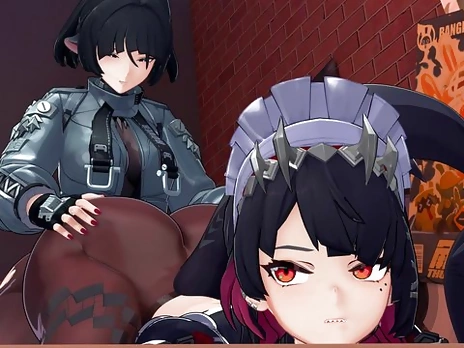MMD HENTAI Jane X Ellen Volume 2 Electric Boogaloo