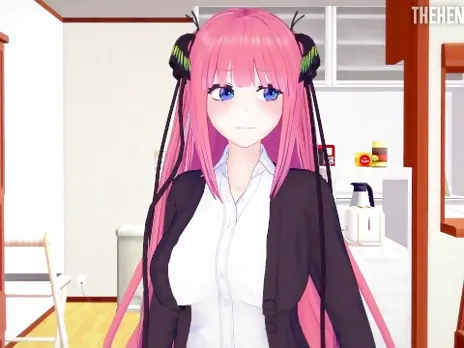 NIN0 NAKANO AND HER PERFECT BODY WANT CREAMPIES ? QUINTESSENTIAL QUINTUPLETS HENTAI