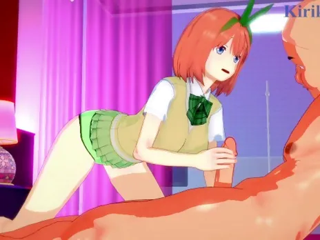 Yotsuba Nakano and the old man have intense sex - The Quintessential Quintuplets Hentai