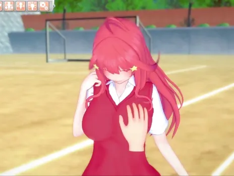 [Erotic Game Koikatsu! ] [Hentai Game Koikatsu! 5 toubun no hanayome Itsuki Nakano.3DCG Big anime Video]