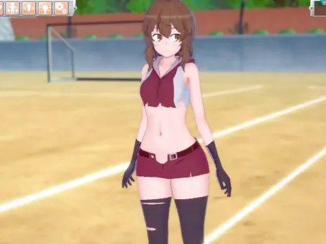 [Hentai Game Koikatsu! ]Have sex with Big tits DanMachi Liliruca Arde.3DCG Erotic Anime Video.