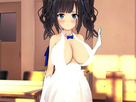 Danmachi: Hestia Works Huge Tits and Does Doggy 3D Hentai