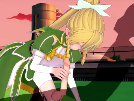 Sword Art Online Leafa 3D HENTAI