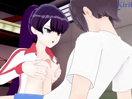 Shoko Komi and I have intense sex in the warehouse. - Komi Can't Communicate Hentai