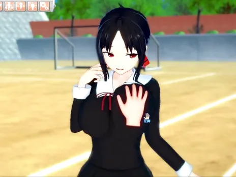 ????????????????????? ?????3DCG???????[Hentai Game Koikatsu! Kaguya sama wa kokurasetai Shinomiya