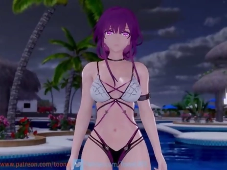 Kafka Is it a dream / Honkai Impact / NSFW Animation