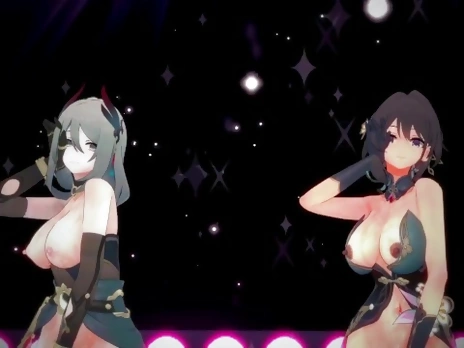 Honkai ? Hanya & Ruan Mei MILF Anime Porn / Hentai R34 Sex JOI RIZZ Mommy Star Rail