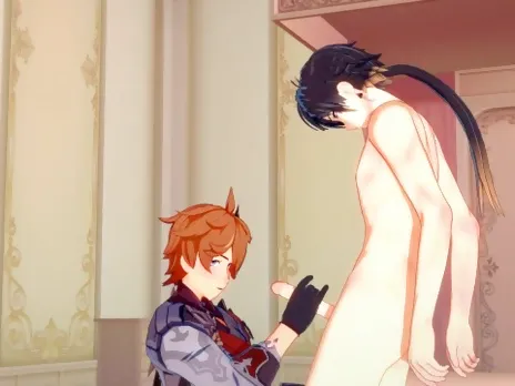 Genshin Impact Yaoi - to Zhongli hardsex