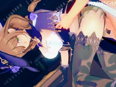 POV: You are sent into Genshin Impact as the Greatest Traveler of Pussies - Anime Hentai Compilation