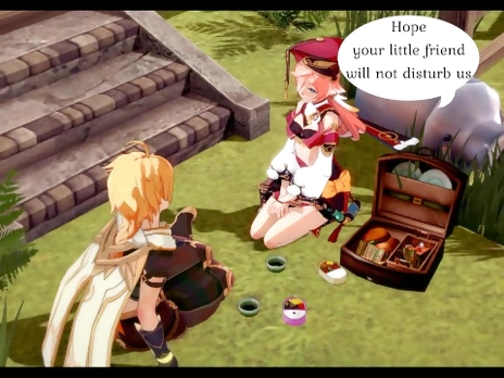 YanFei got hot creampies after fishing