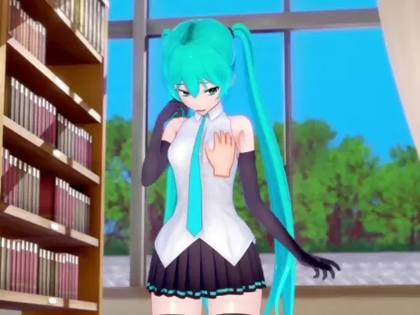 Schoolgirl Miku Loves Cock ????!/3D Hentai