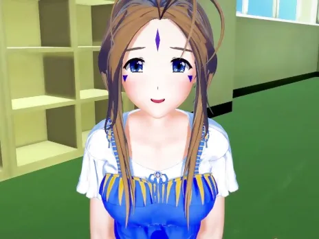 Oh My Goddess Belldandy 3D Hentai POV