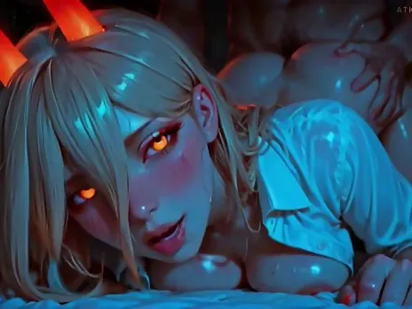 Her Secret Fantasy Exposed! - Power's Thirsty Pussy Gets Roughly Fucked - ATKINS HEAVEN [AI]