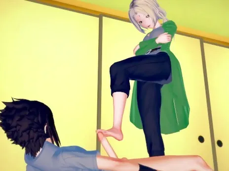 Naruto - Tsunade Fucks Sasuke Hentai