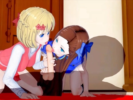 My next Life as a Villainess Maria Campbell and?Catarina Claes?(3D Hentai)
