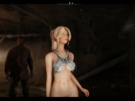 Sex with a stranger in the dungeon