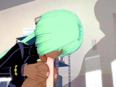[RWBY] Emerald(3d hentai)